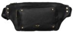 Skórzana saszetka na biodra z kieszeniami - Peterson-4