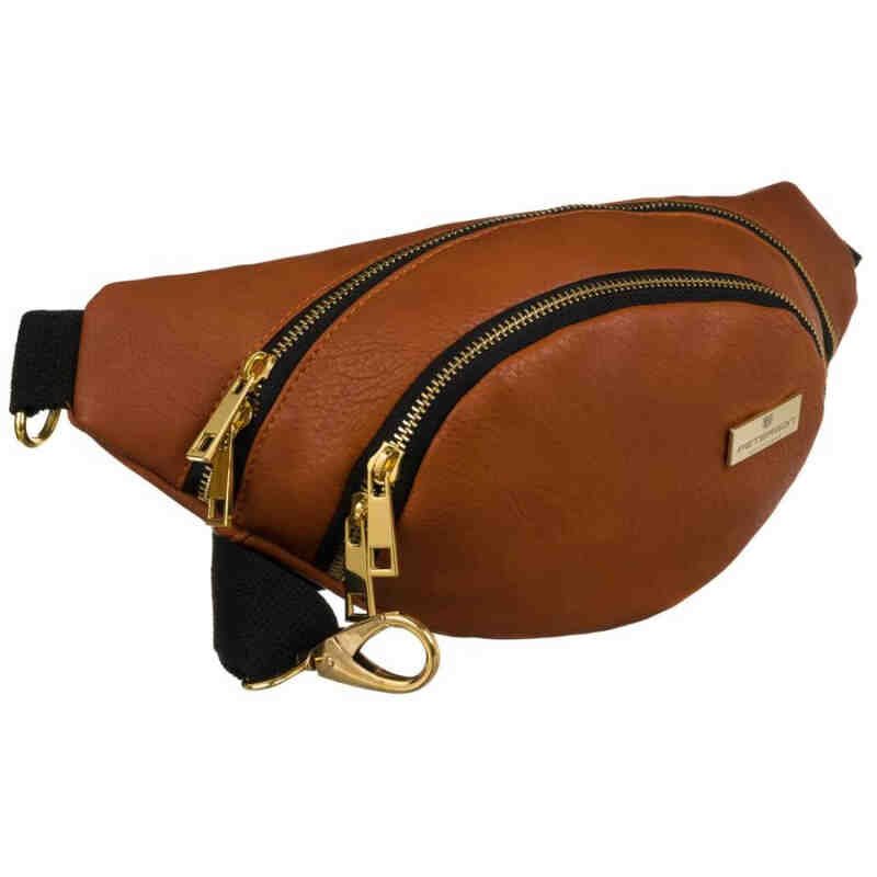 Klasyczna damska nerka biodrowa ze ekologicznej - Peterson-1 Klasyczna damska nerka biodrowa ze ekologicznej - Peterson-1