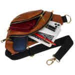 Klasyczna damska nerka biodrowa ze ekologicznej - Peterson-7