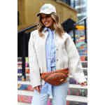 Klasyczna damska nerka biodrowa ze ekologicznej - Peterson-9