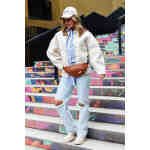 Klasyczna damska nerka biodrowa ze ekologicznej - Peterson-11