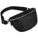 Miejska, pikowana saszetka damska ze skóry naturalnej - Peterson-1