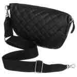 Miejska, pikowana saszetka damska ze skóry naturalnej - Peterson-5