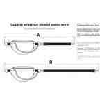 Pojemna saszetka na biodra lub przez ramię - Rovicky-9