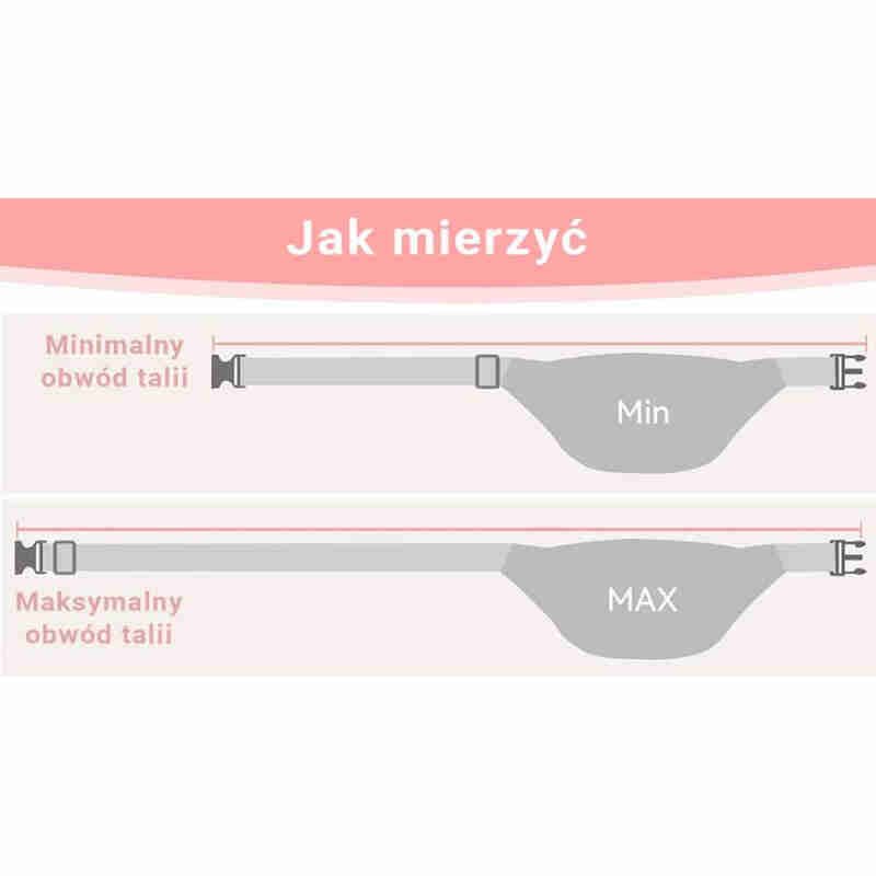 Pojemna saszetka na biodra lub przez ramię - Rovicky-9