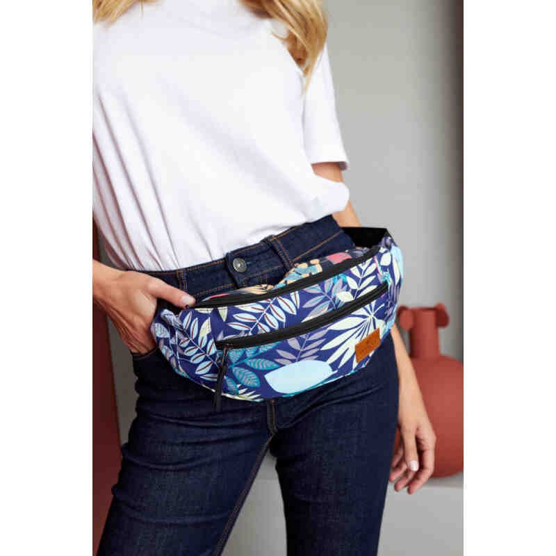 Pojemna saszetka na biodra lub przez ramię - Rovicky-10