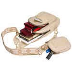 Saszetka damska z dodatkową portmonetką - Rovicky-8