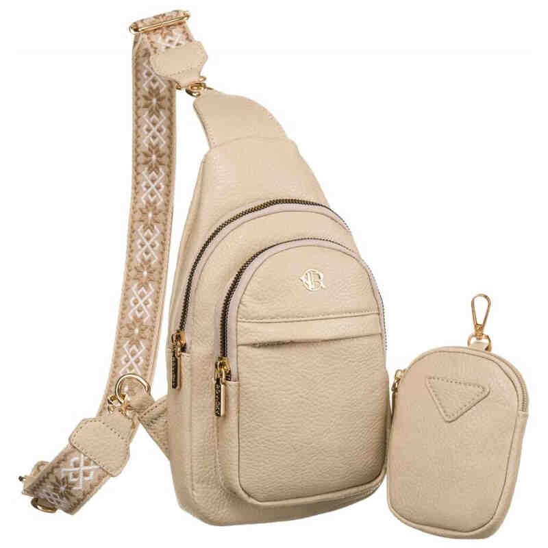 Saszetka damska z dodatkową portmonetką - Rovicky-1