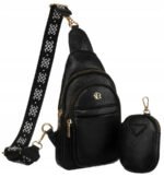 Saszetka damska z dodatkową portmonetką - Rovicky-1