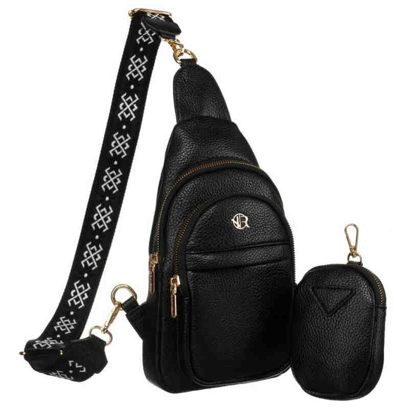 Saszetka damska z dodatkową portmonetką - Rovicky-1