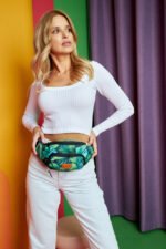 Saszetka damska z wytrzymałego poliestru - Rovicky-10