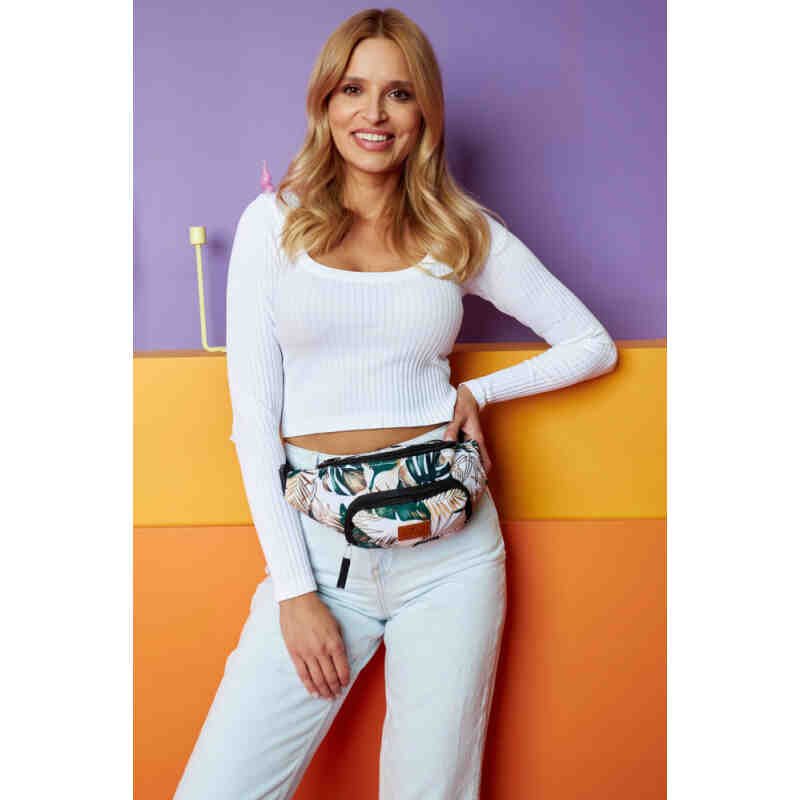 Saszetka damska z wytrzymałego poliestru - Rovicky-10