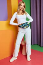 Saszetka damska z wytrzymałego poliestru - Rovicky-11