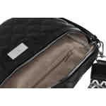 Miejska, pikowana nerka damska ze skóry ekologicznej - Rovicky-5