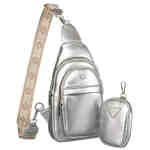 Saszetka damska-mini plecak ze skóry ekologicznej - Rovicky-1