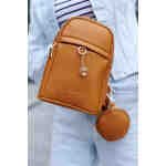 Saszetka damska na ramię wykonana ze skóry ekologicznej - Rovicky-9