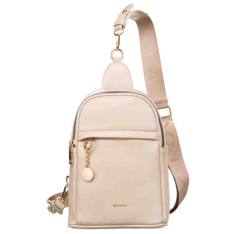 Saszetka damska na ramię wykonana ze skóry ekologicznej - Rovicky-2