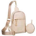 Saszetka damska na ramię wykonana ze skóry ekologicznej - Rovicky-1