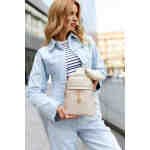 Saszetka damska na ramię wykonana ze skóry ekologicznej - Rovicky-10