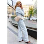 Saszetka damska na ramię wykonana ze skóry ekologicznej - Rovicky-11