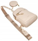 Saszetka damska na ramię wykonana ze skóry ekologicznej - Rovicky-7