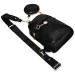 Saszetka damska na ramię wykonana ze skóry ekologicznej - Rovicky-8