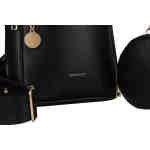 Saszetka damska na ramię wykonana ze skóry ekologicznej - Rovicky-4