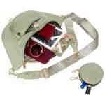 Saszetka damska ze skóry ekologicznej - Rovicky-8