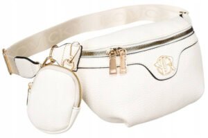 Praktyczna saszetka damska ze skóry ekologicznej - Rovicky-1