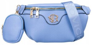 Praktyczna saszetka damska ze skóry ekologicznej - Rovicky-2