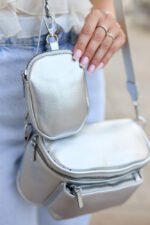 Elegancka saszetka damska na ramię wykonana ze skóry ekologicznej - Rovicky-9