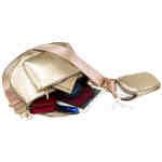 Elegancka saszetka damska na ramię wykonana ze skóry ekologicznej - Rovicky-6