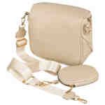 Elegancka saszetka damska na ramię z dodatkową portmonetką - Rovicky-3