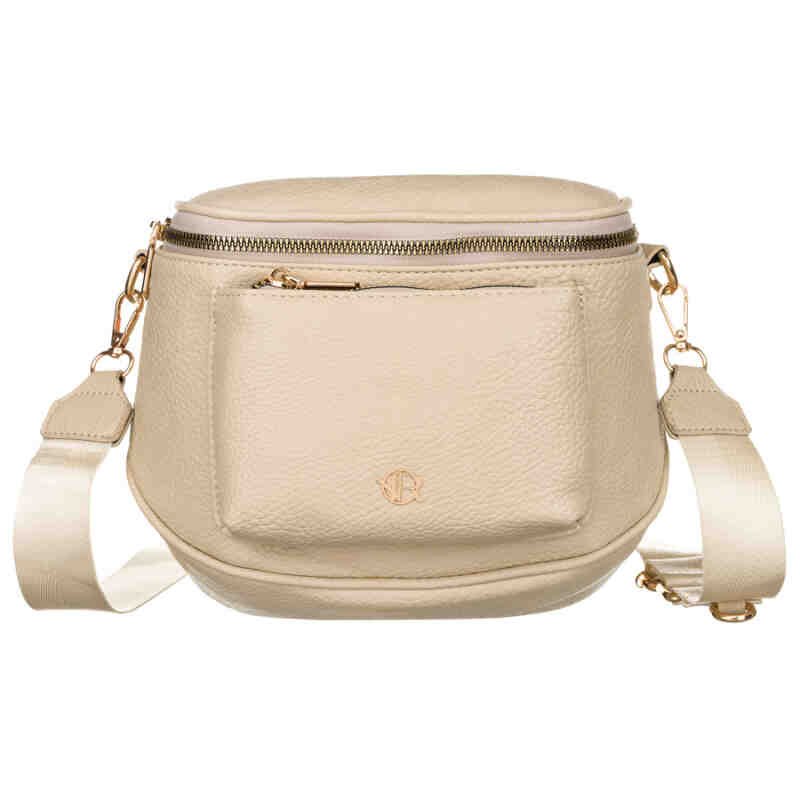 Elegancka saszetka damska na ramię z dodatkową portmonetką - Rovicky-2