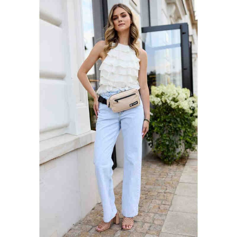 Sportowa nerka wodoodporna z szerokim paskiem - Peterson-11