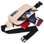 Sportowa nerka wodoodporna z szerokim paskiem - Peterson-10