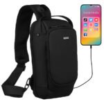 Saszetka na ramię z portem USB - Peterson-1