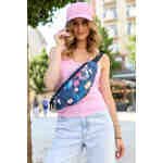 Praktyczna saszetka damska z trwałego poliestru - Rovicky-13