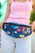 Praktyczna saszetka damska z trwałego poliestru - Rovicky-11