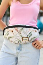 Praktyczna saszetka damska z trwałego poliestru - Rovicky-6