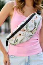 Praktyczna saszetka damska z trwałego poliestru - Rovicky-11