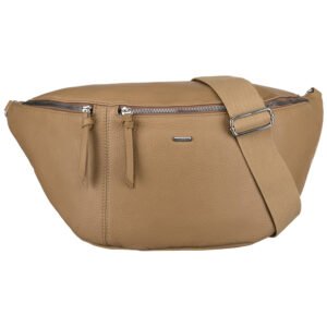 Duża saszetka damska ze skóry ekologicznej - Rovicky-2