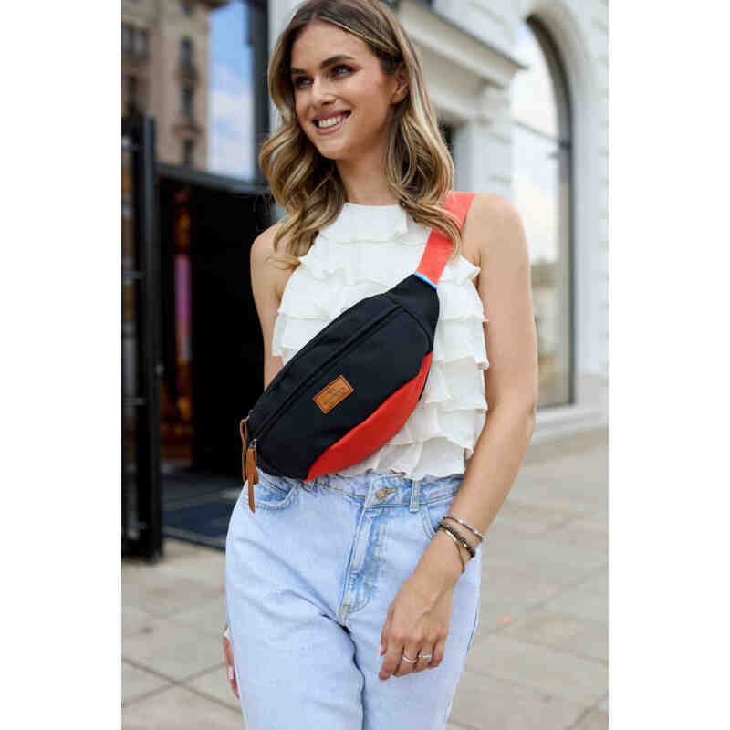 Saszetka damska z trwałego poliestru - Rovicky-5