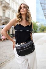 Saszetka damska ze skóry ekologicznej - Rovicky-3