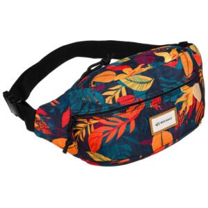 Saszetka na biodro damska w jesienny wzór - Rovicky-1