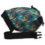 Nerka damska na ramię ze wzorem pawich piór - Rovicky-7