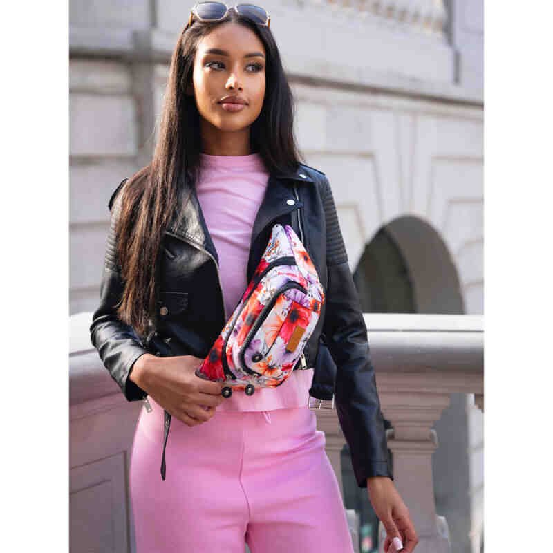 Nerka damska na ramię z regulowanym paskiem fastex - Rovicky-8