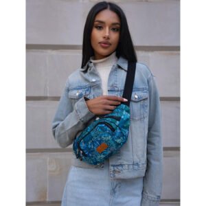 Saszetka nerka miejska z kieszonką na telefon - Rovicky-2