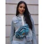 Praktyczna torebka sportowa z regulowanym paskiem na biodra i ramię - Rovicky-7