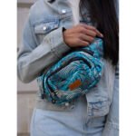 Praktyczna torebka sportowa z regulowanym paskiem na biodra i ramię - Rovicky-5